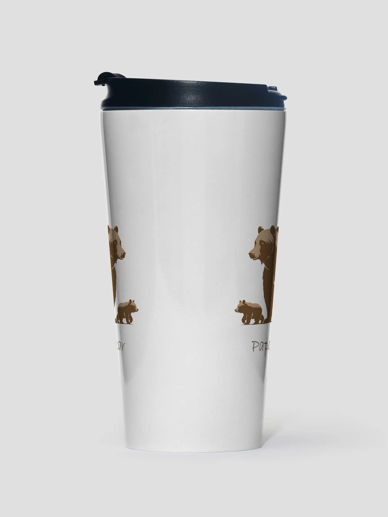 Papa Bear Stainless Steel Travel Mug product image (2)