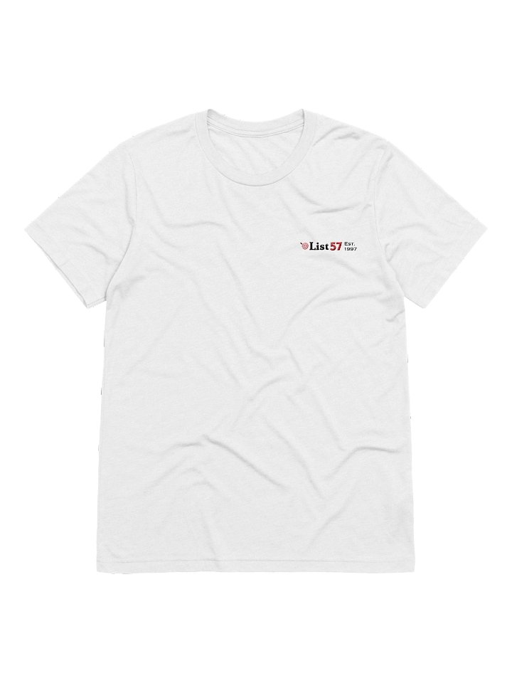 List 57 Vintage Inspired T-Shirt – Retro Chevy 1957 Classic, Established 1997 product image (1)