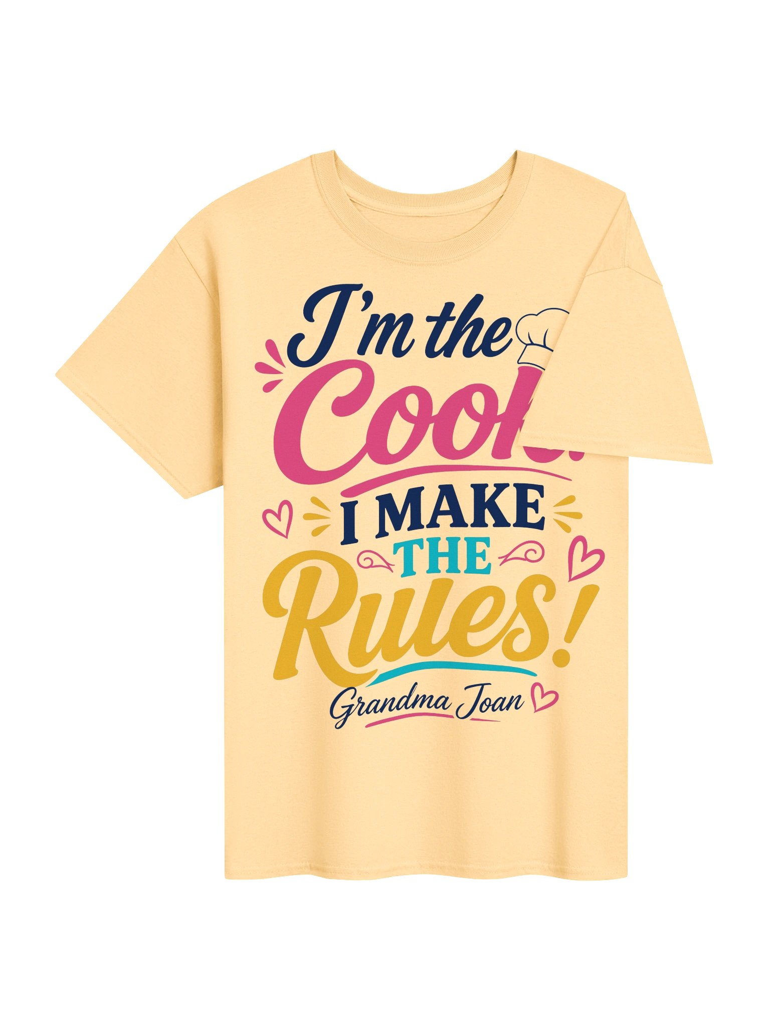 I'm the Cook, I make the Rules! - t-shirt product image (2)