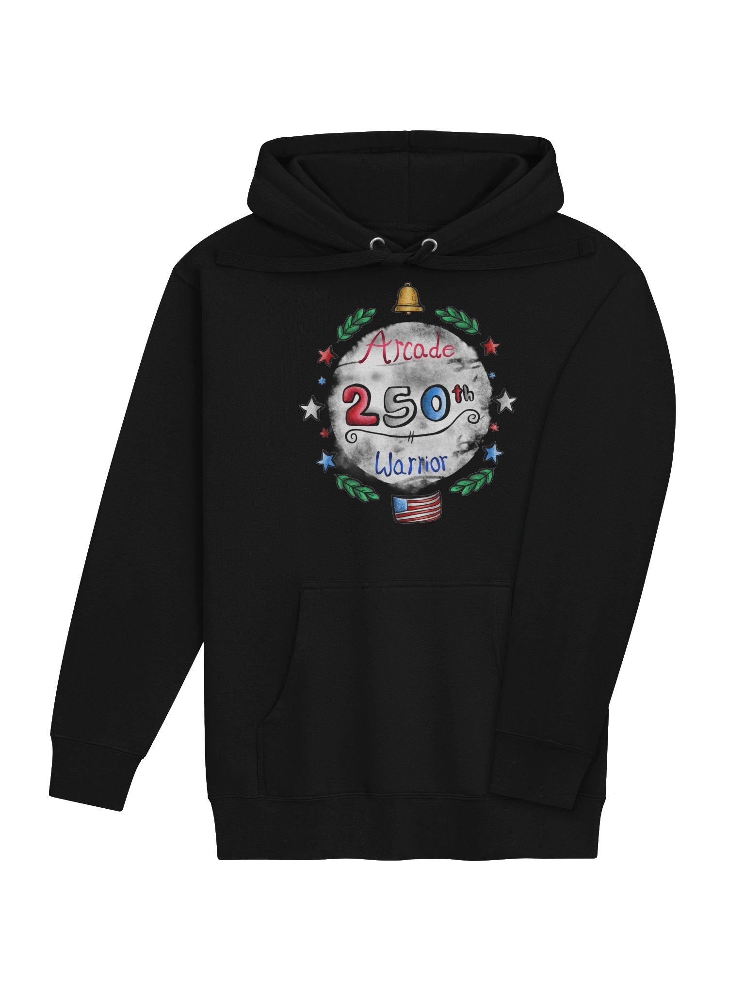 Arcade Warrior America 250 Unisex Hoodie product image (50)