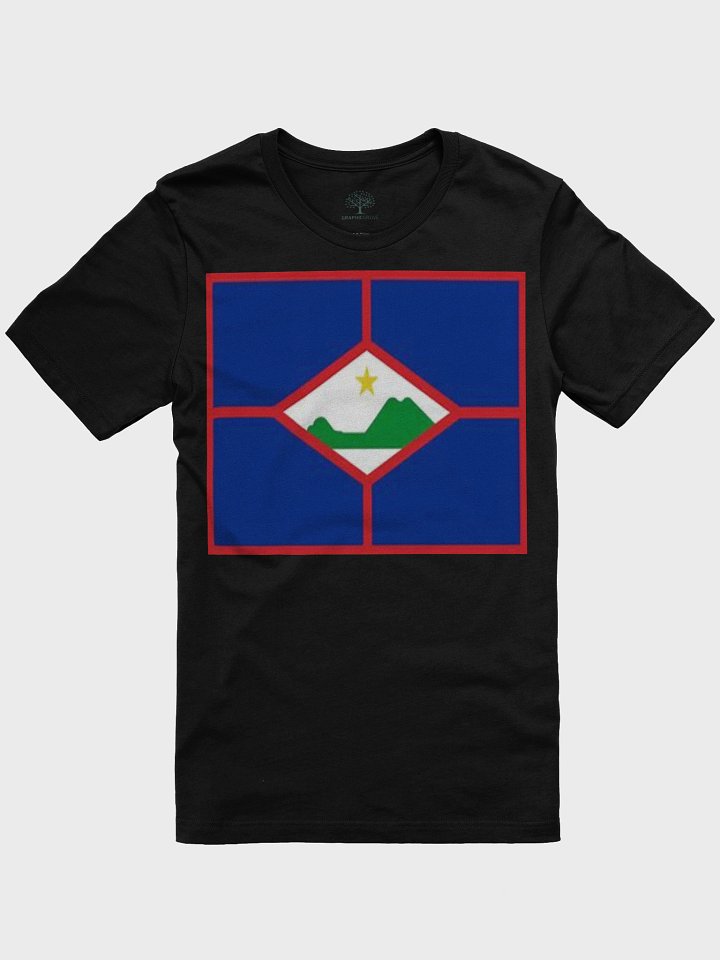 Exclusive Saint Eustatius Flag T-Shirt – Unisex Supersoft Comfort | TDS Music product image (1)