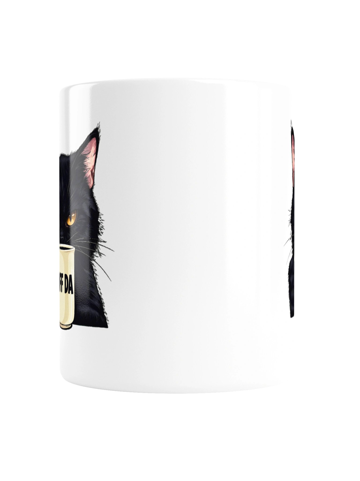 UFF DA Black Cat Mug product image (5)