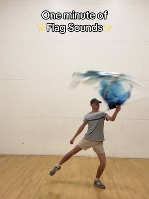 Color Guard ASMR? #guard #colorguard #colorguardtricks #winterguard #wgi 