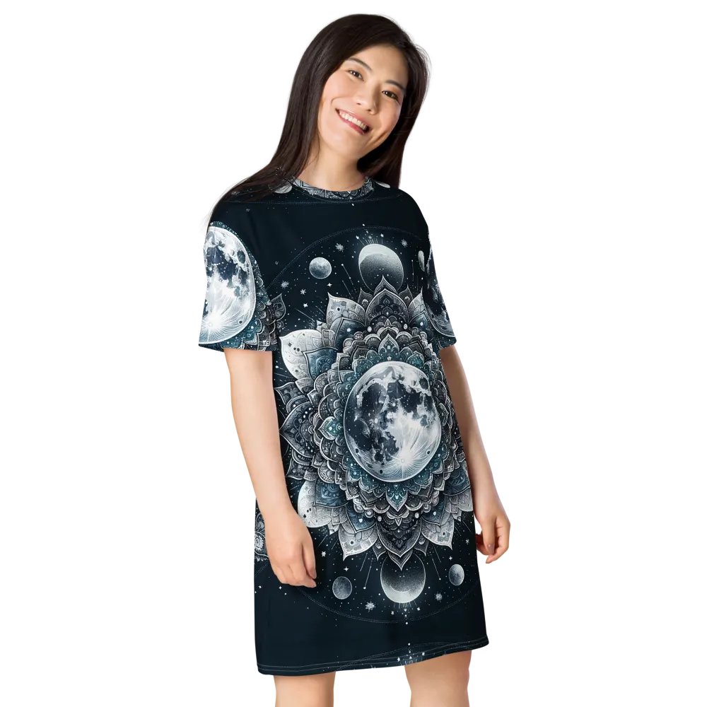 All-Over Print T-Shirt Dress product image (8)