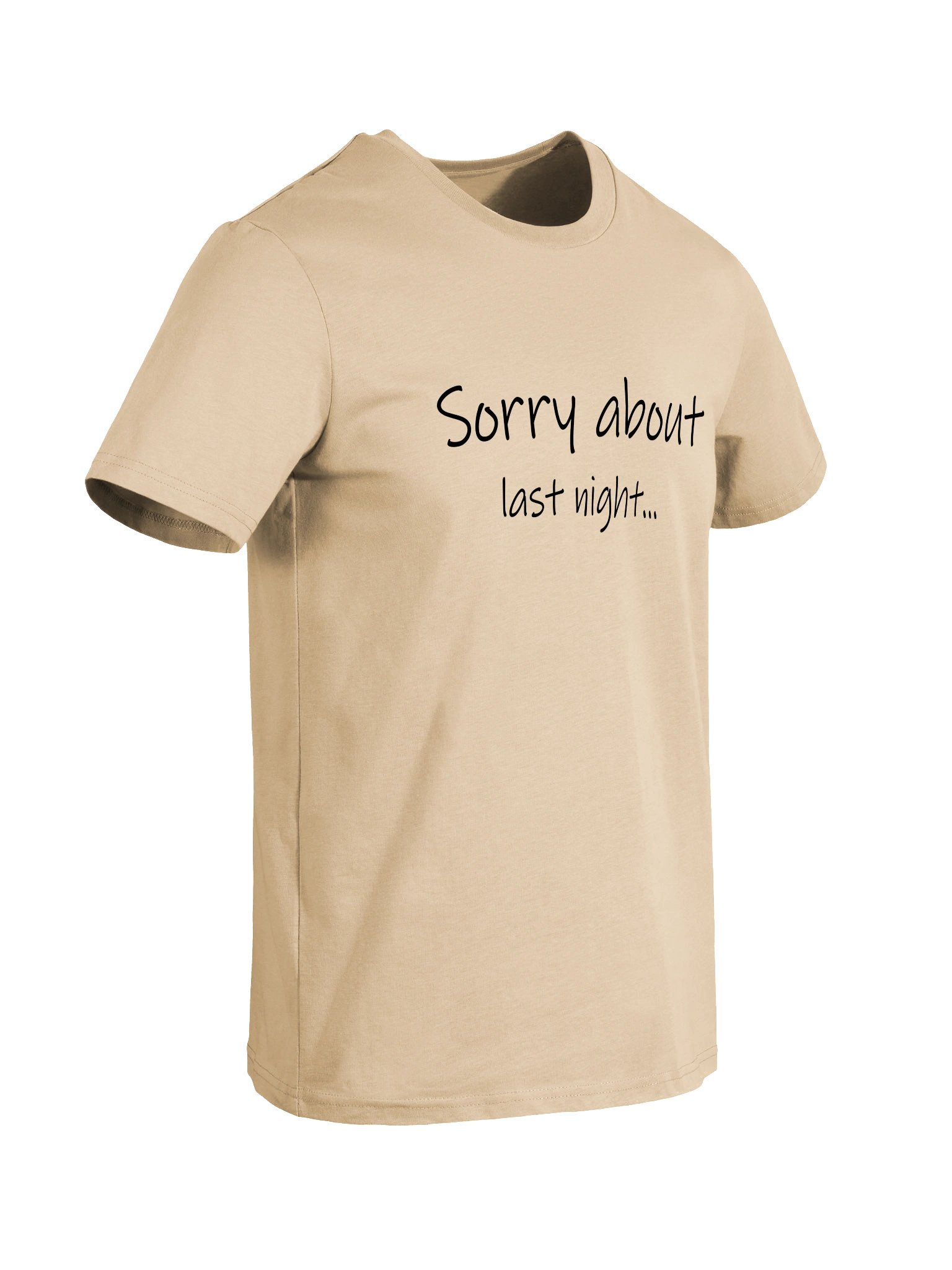 Sorry About Last Night Organic Cotton Tee Lt. product image (46)