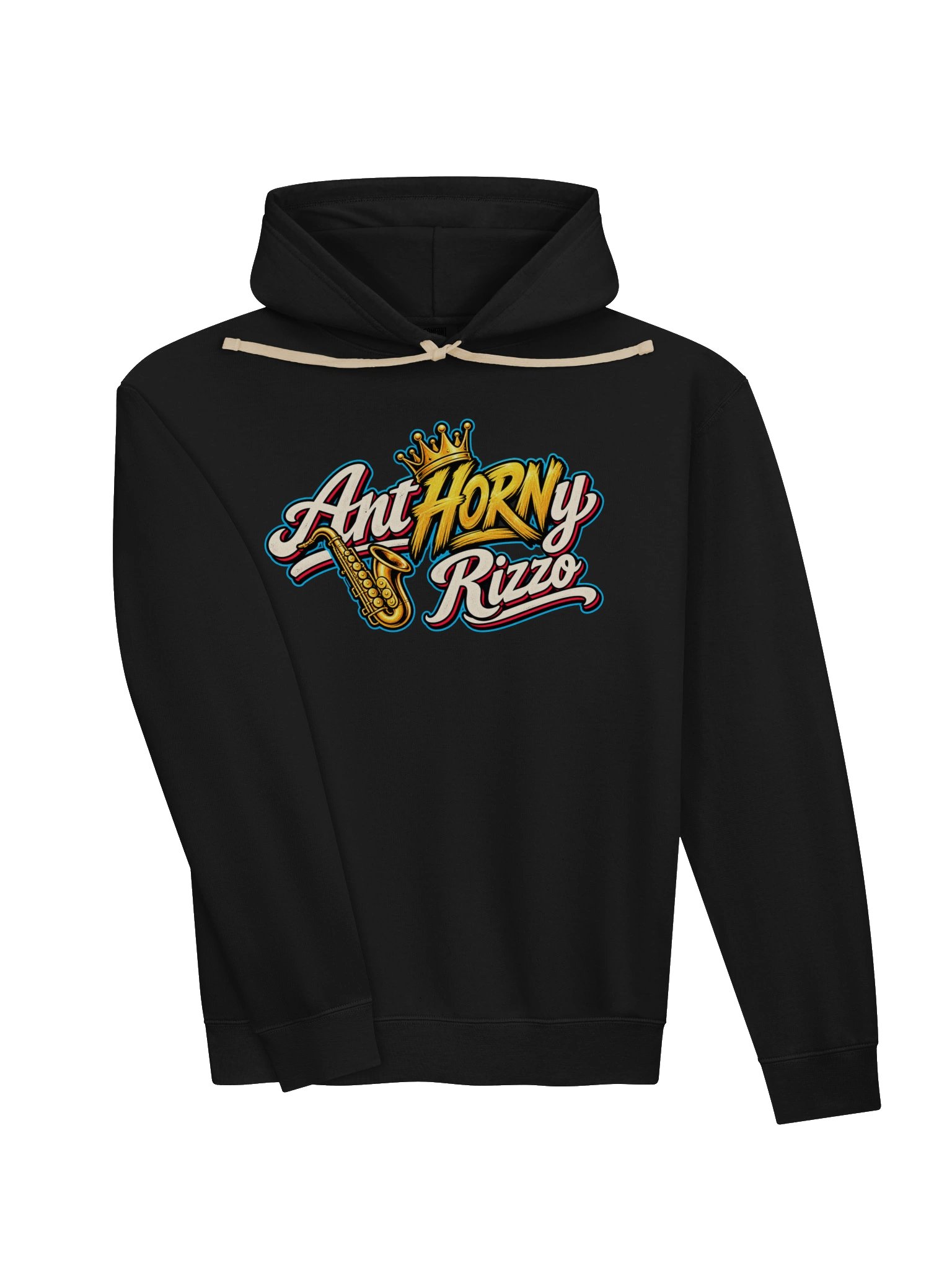 AntHORNy Rizzo Crown Sax Logo Hoodie product image (10)