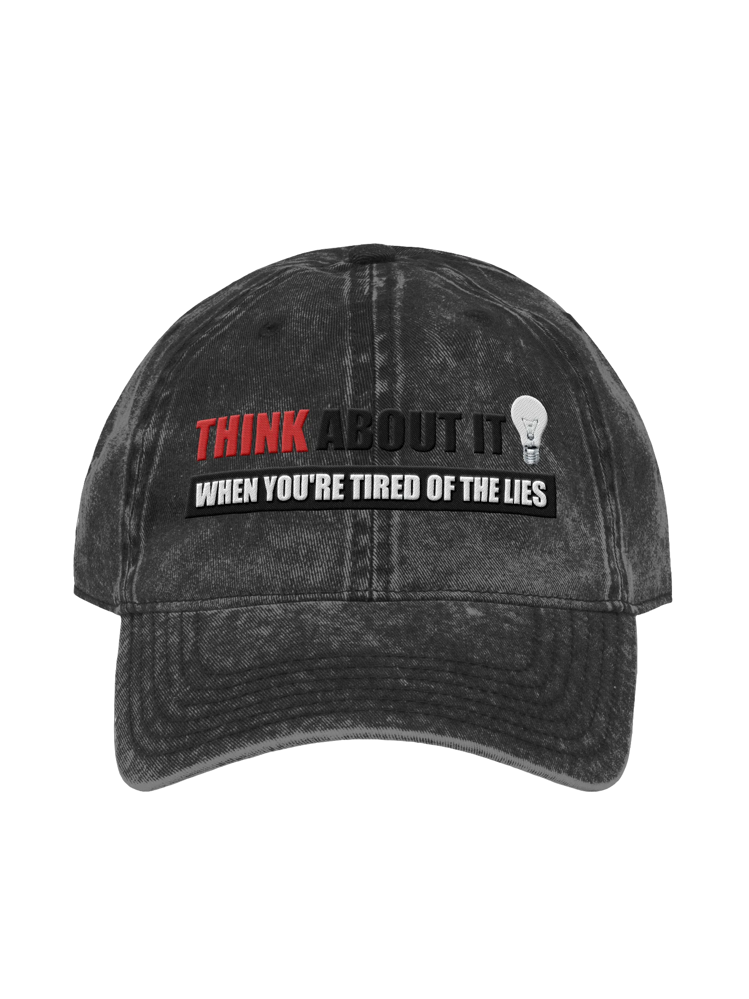 Think About It Logo Dad Hat product image (1)
