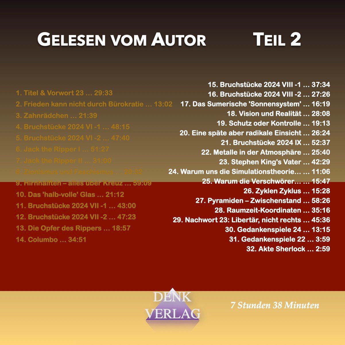 Gedankenspiele 23 - Hörbuch - Teil 2 product image (2)