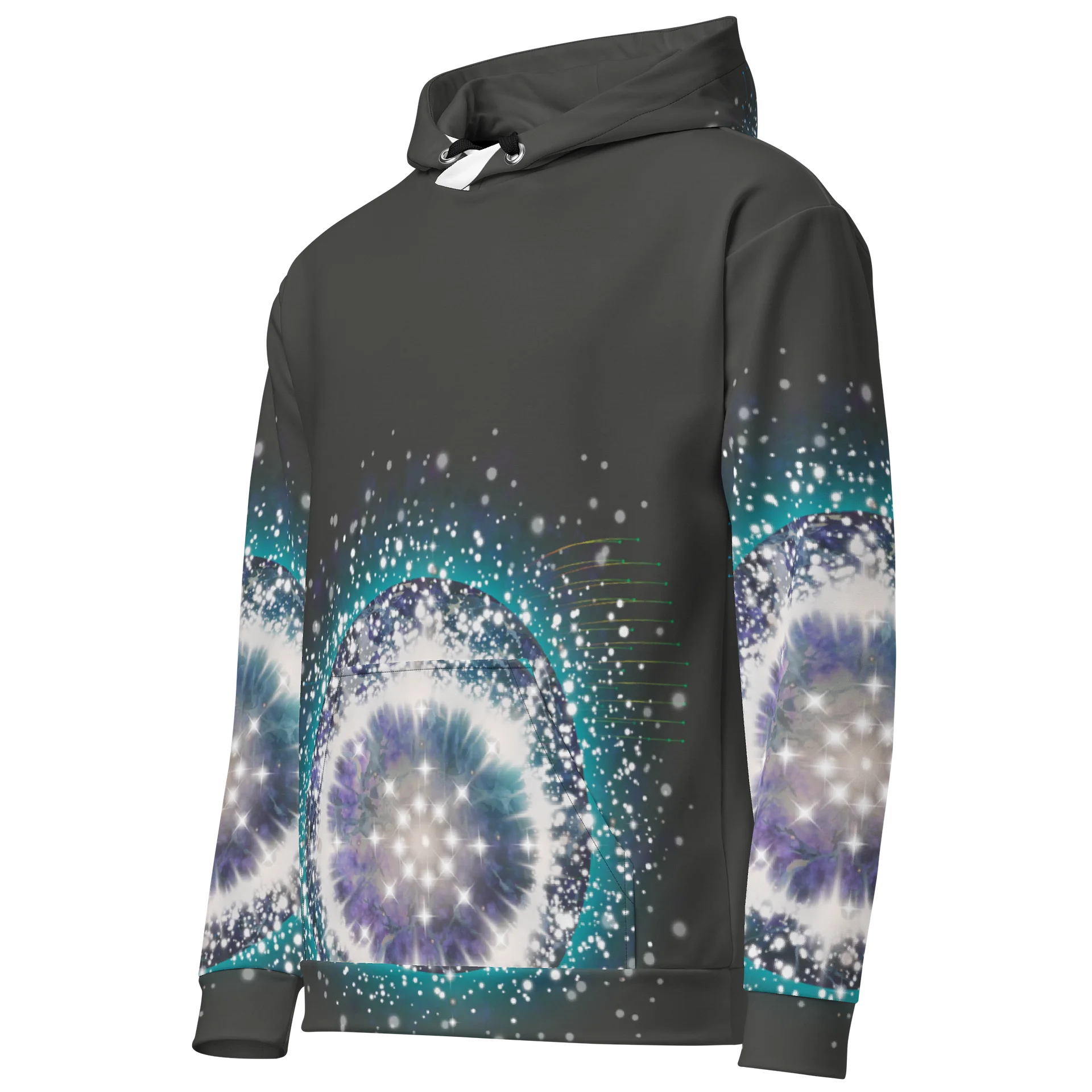 Cosmic Halo Abstract Hoodie product image (3)
