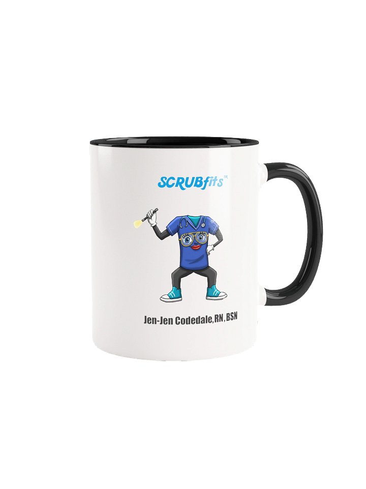 Ceramic Mug with Jen-Jen Codedale, RN, BSN product image (1)