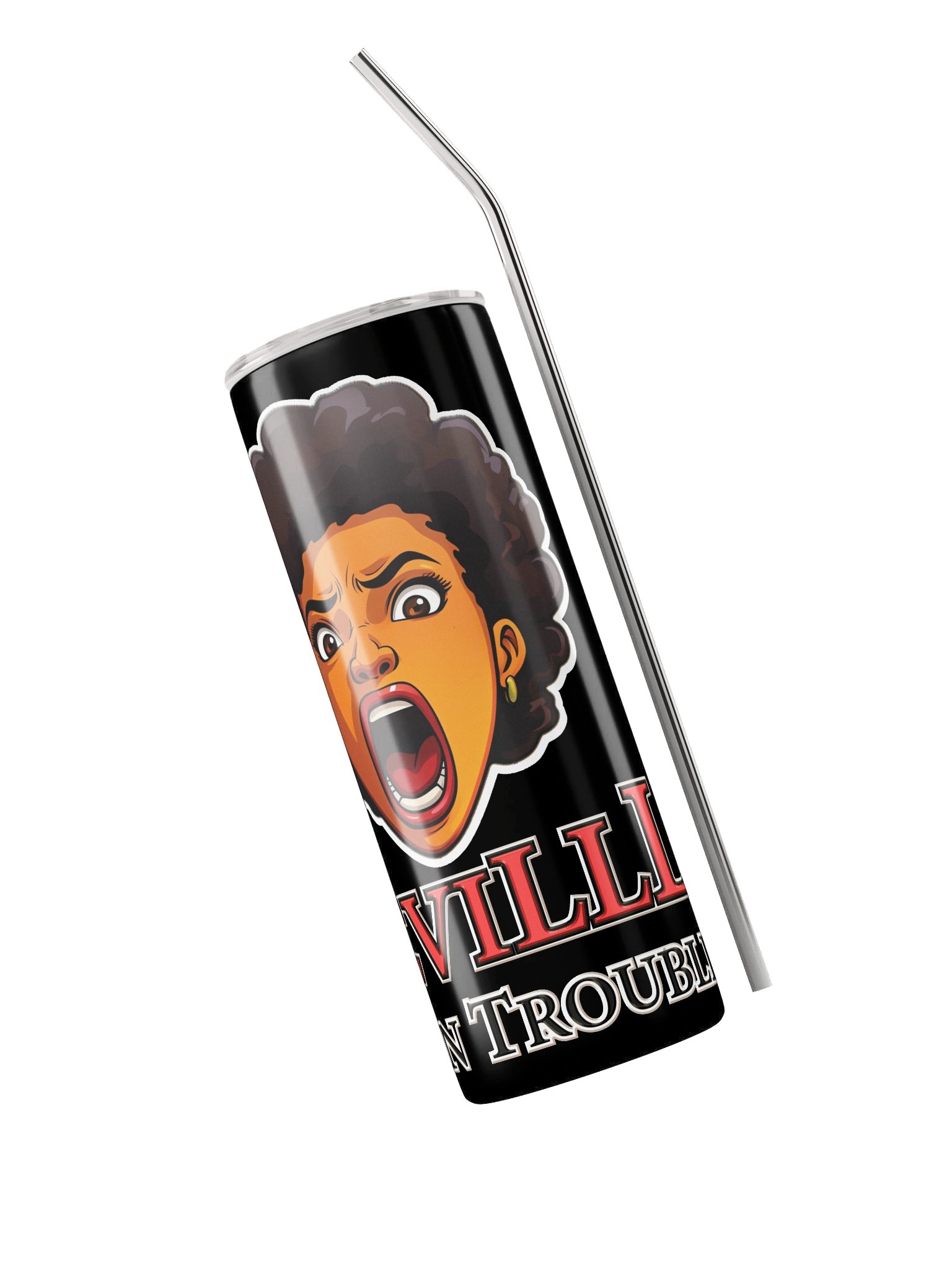 DeviLLL, You in Trouble, 20oz Tumbler, Black product image (3)