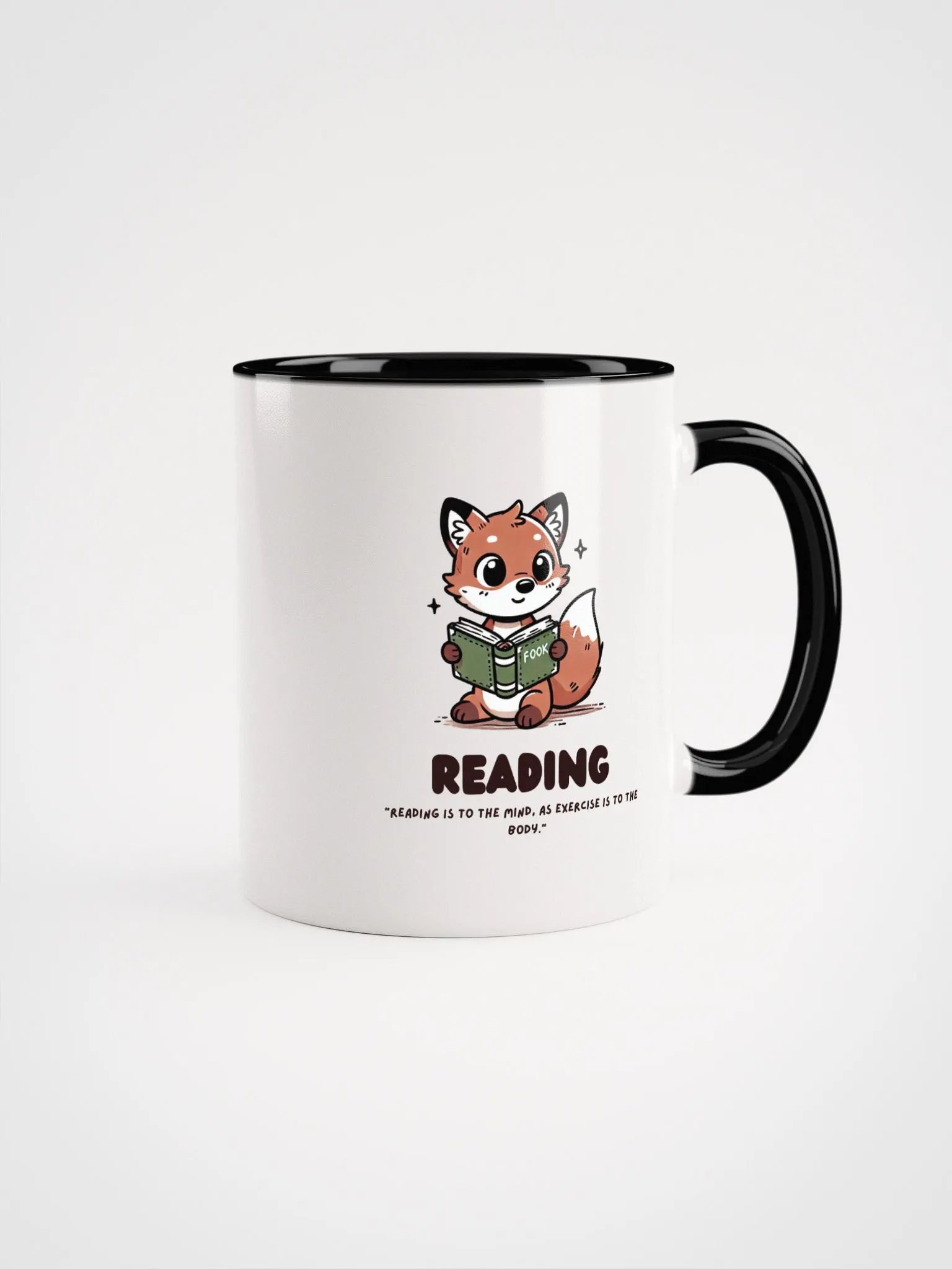 Reading Fox Ceramic Mug product image (5)