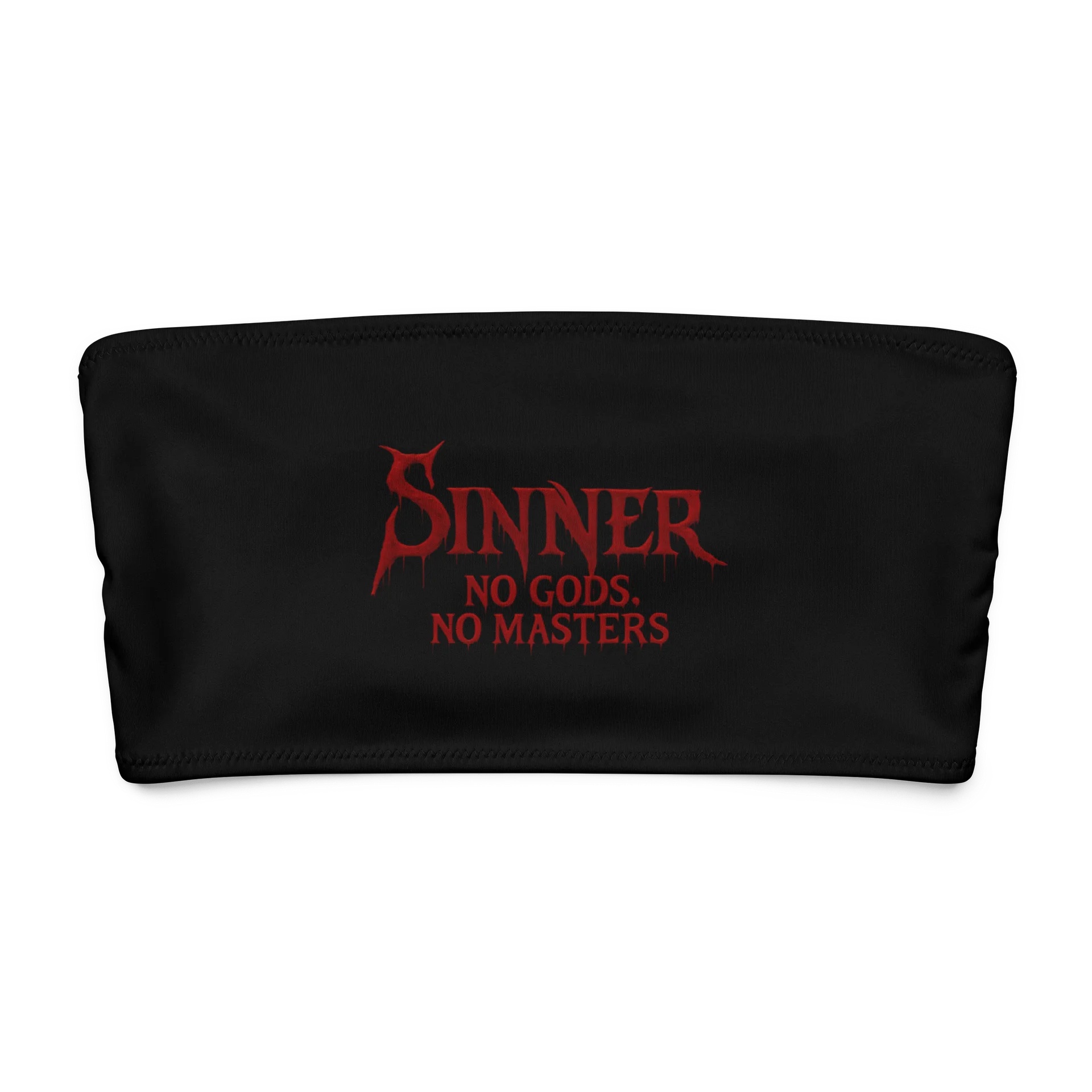 SINNER All-Over Bandeau Bikini Top product image (8)