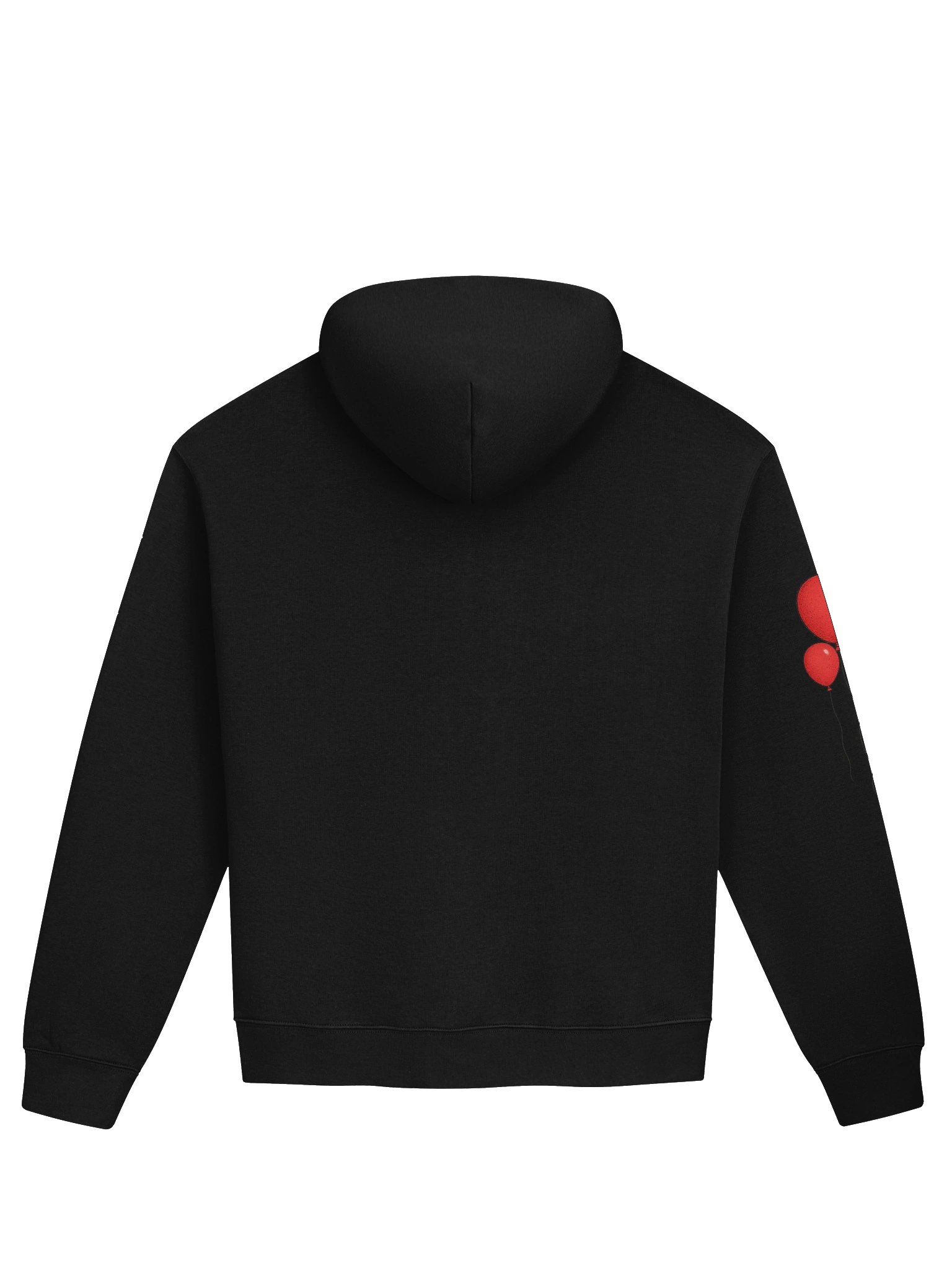 Ethereal Red Balloon Oversized Hoodie product image (4)