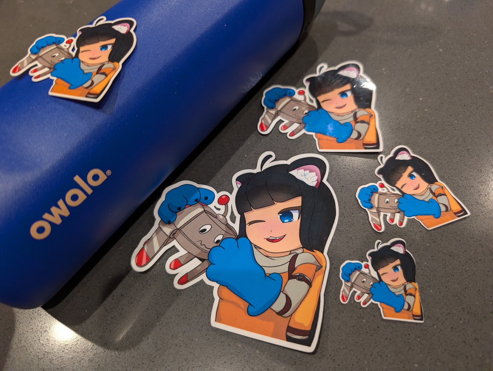 Robot Hug Sticker product image (2)