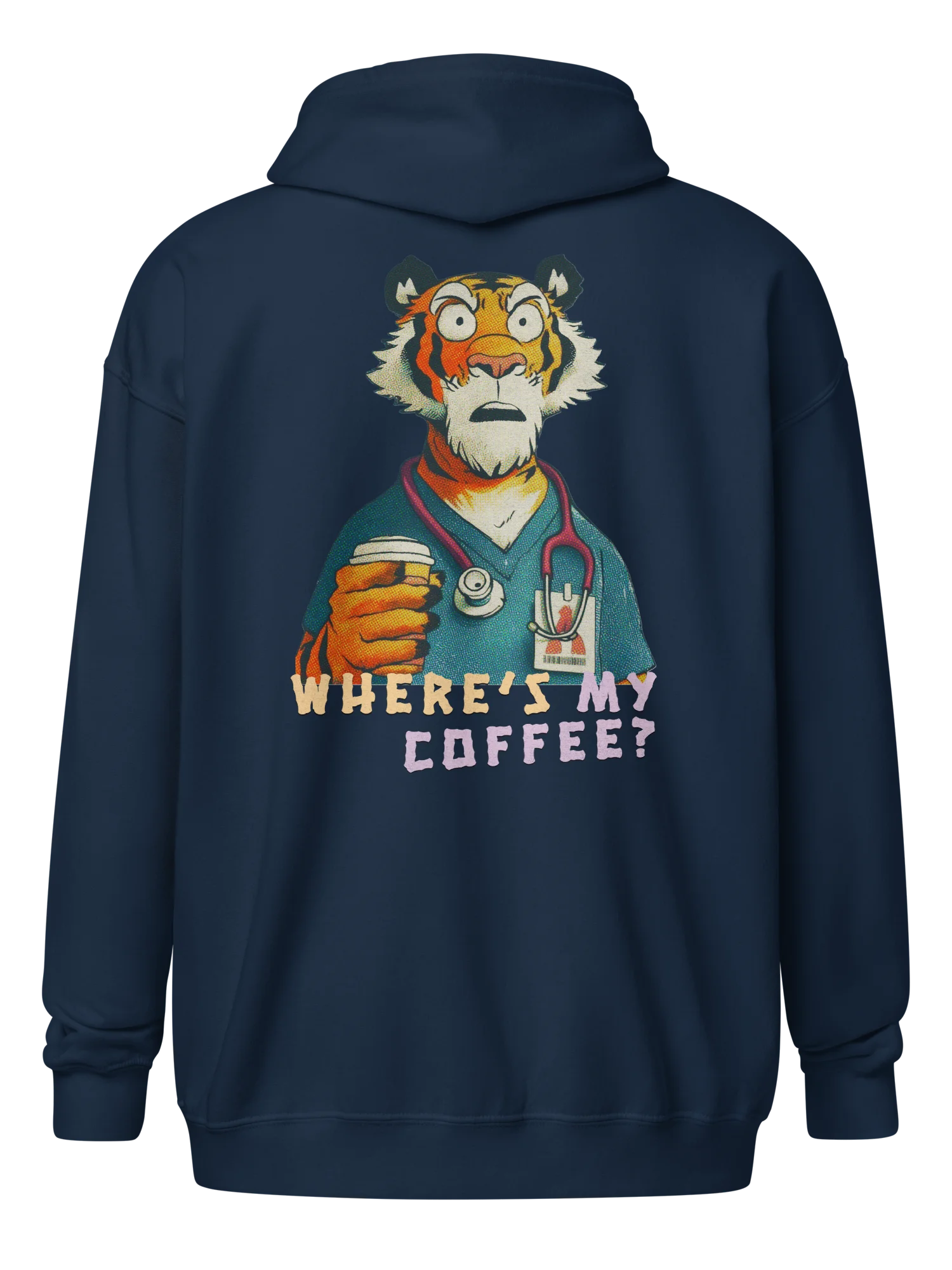 Nurse Coffee Zip Hoodie for Nursing Students product image (36)