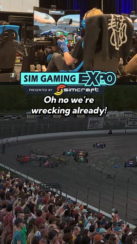 Formula 4 on dirt. Carnage at the @creatorseriesgg race at @simgamingexpo with @punjew taking the win.

#simgamingexpo #iraci...