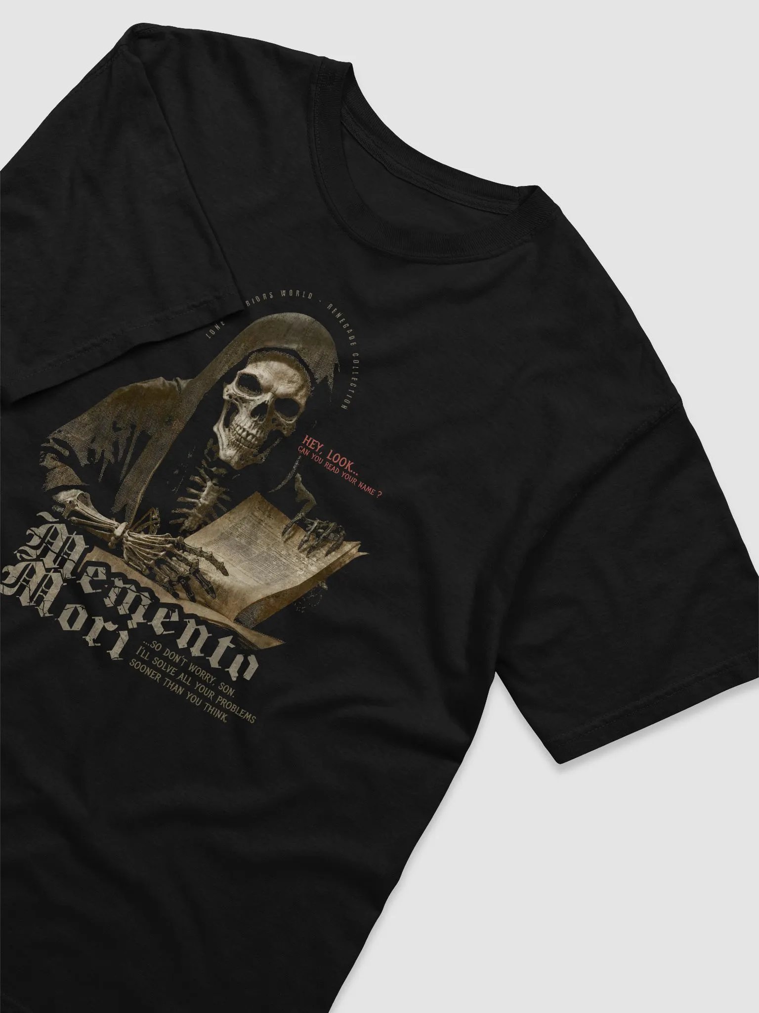 MEMENTO MORI... Can you read your name ? product image (4)