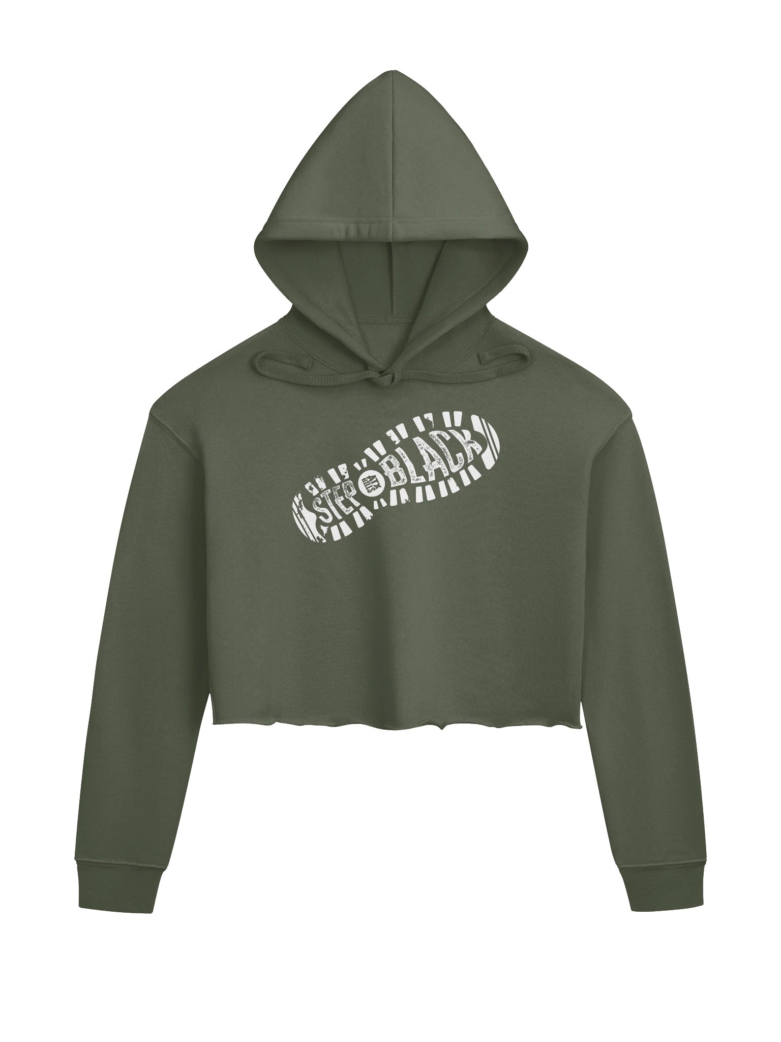 Step-Black Crop Hoodie product image (3)