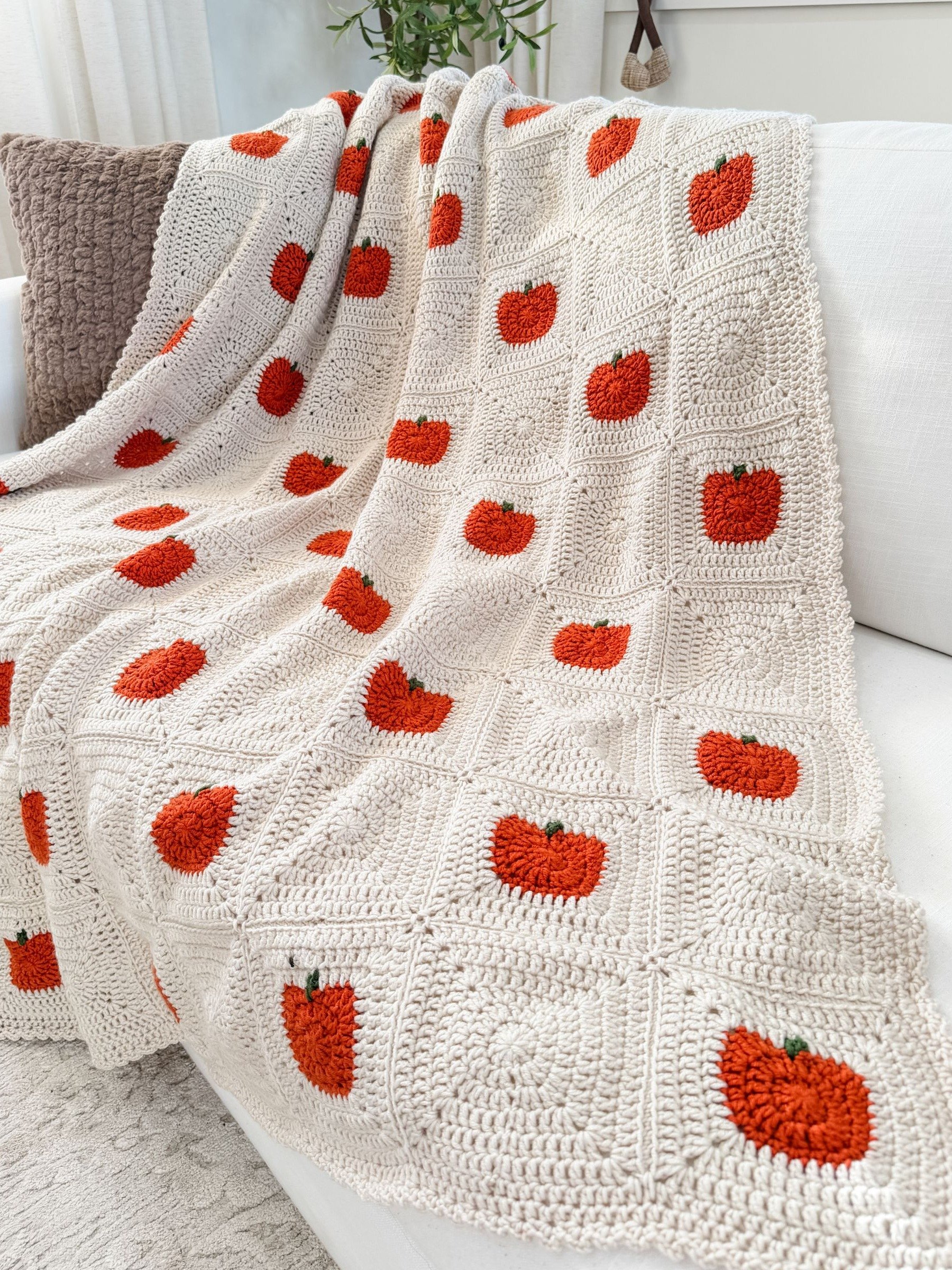 The Pumpkin Patch Blanket Crochet Pattern product image (2)
