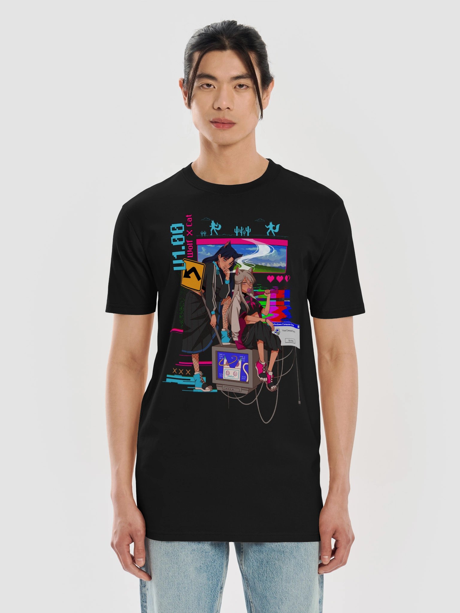 "V 1.00" Heavyweight Tee product image (5)