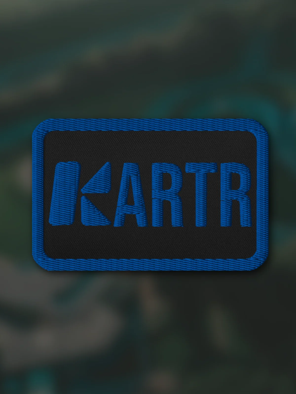 KARTR Blue Rectangle Patch product image (1)