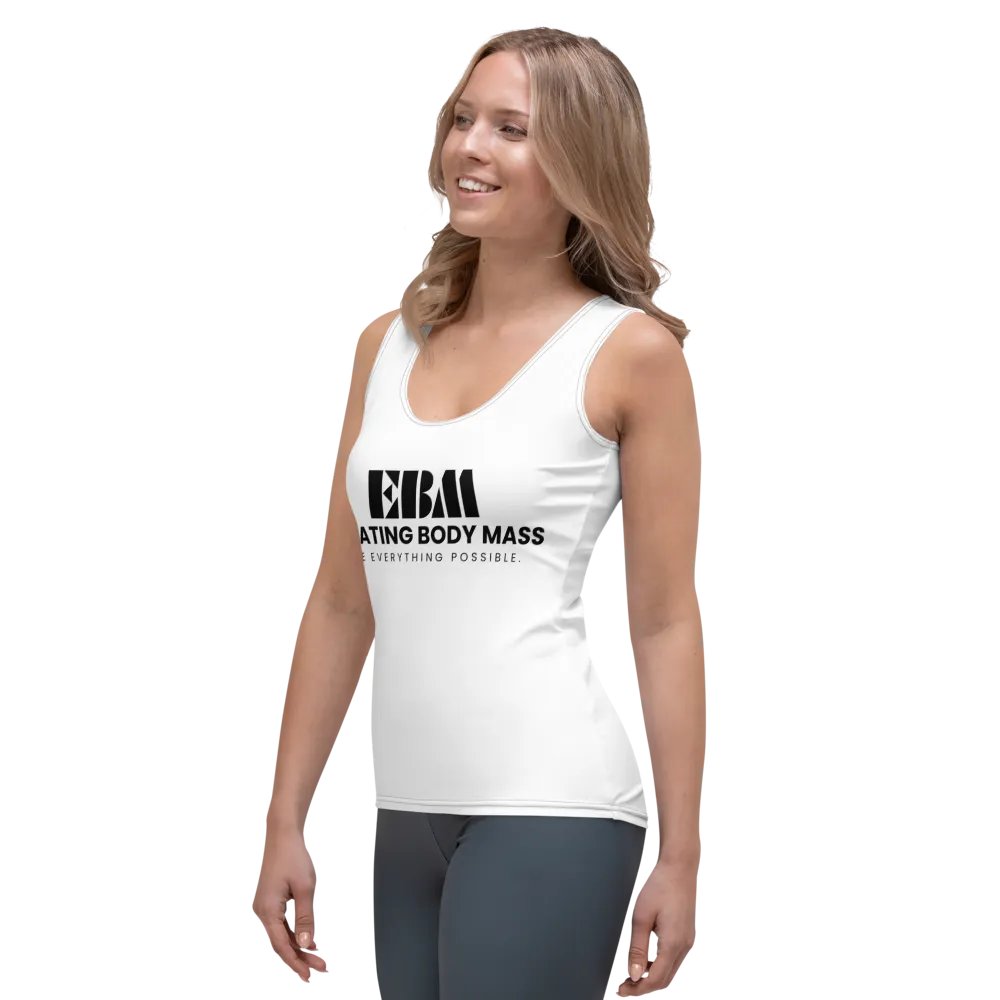 EBM Women's Tank Top (Black Logo) product image (3)