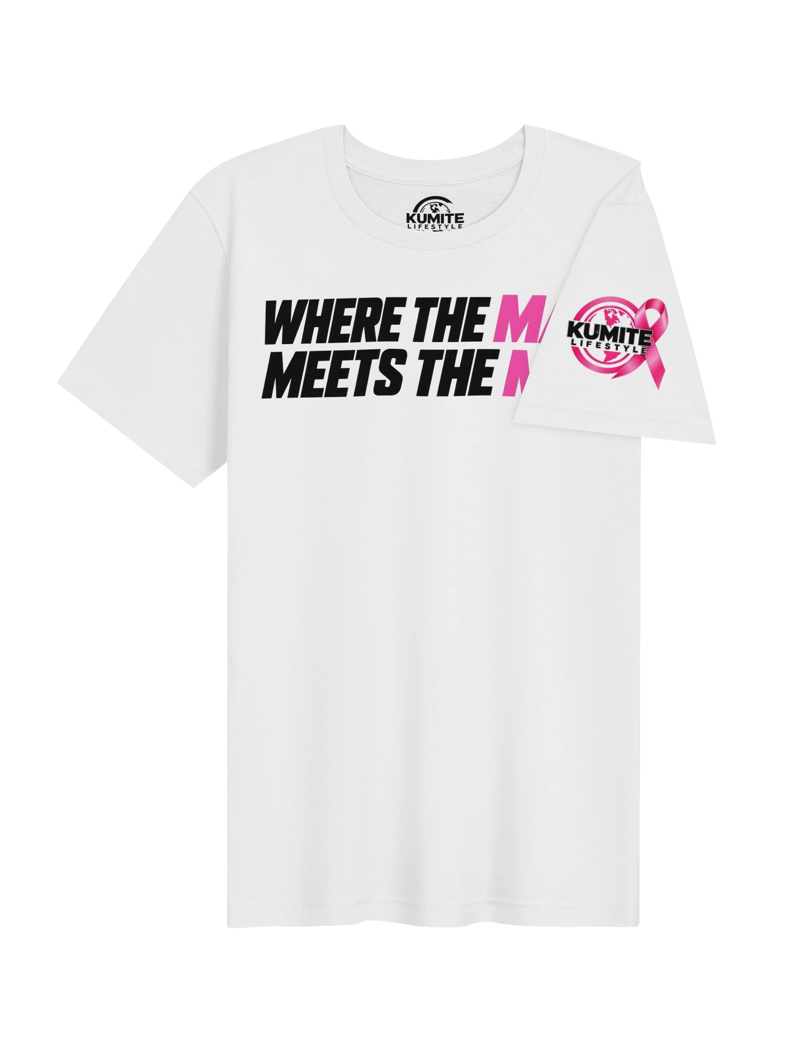 Kumite Lifestyle | Where the Mat Meets the Mic Awareness Tee product image (4)
