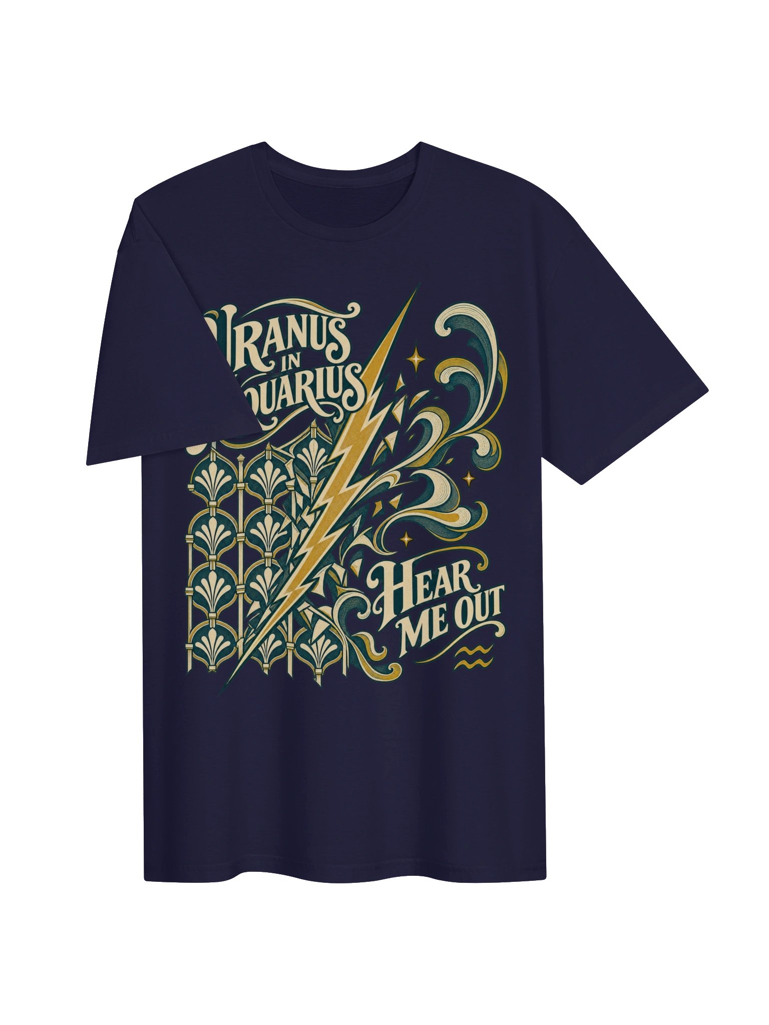 Uranus in Aquarius Hear Me Out Tee product image (3)