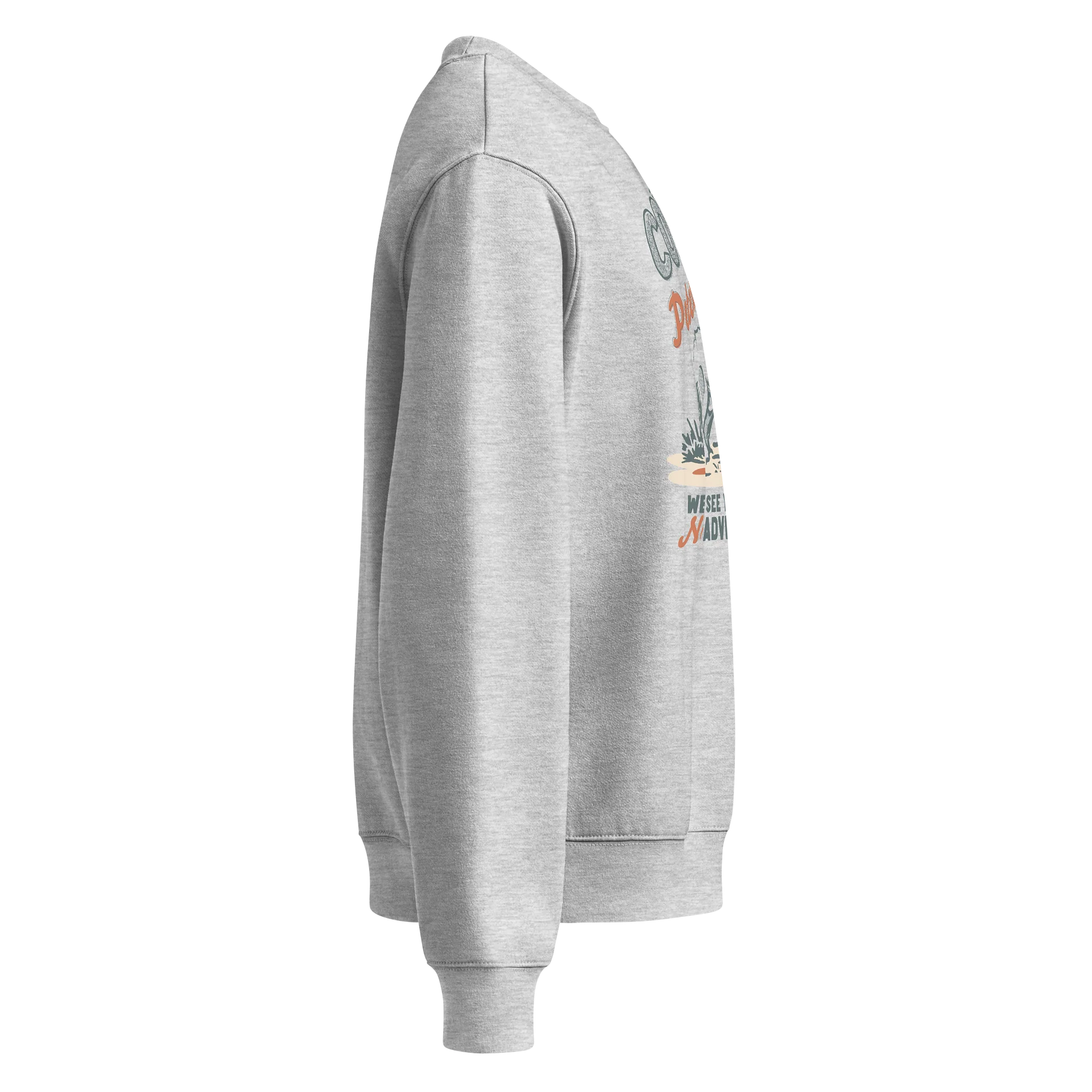 Howl At The Moon Unisex Oversized Crewneck product image (4)