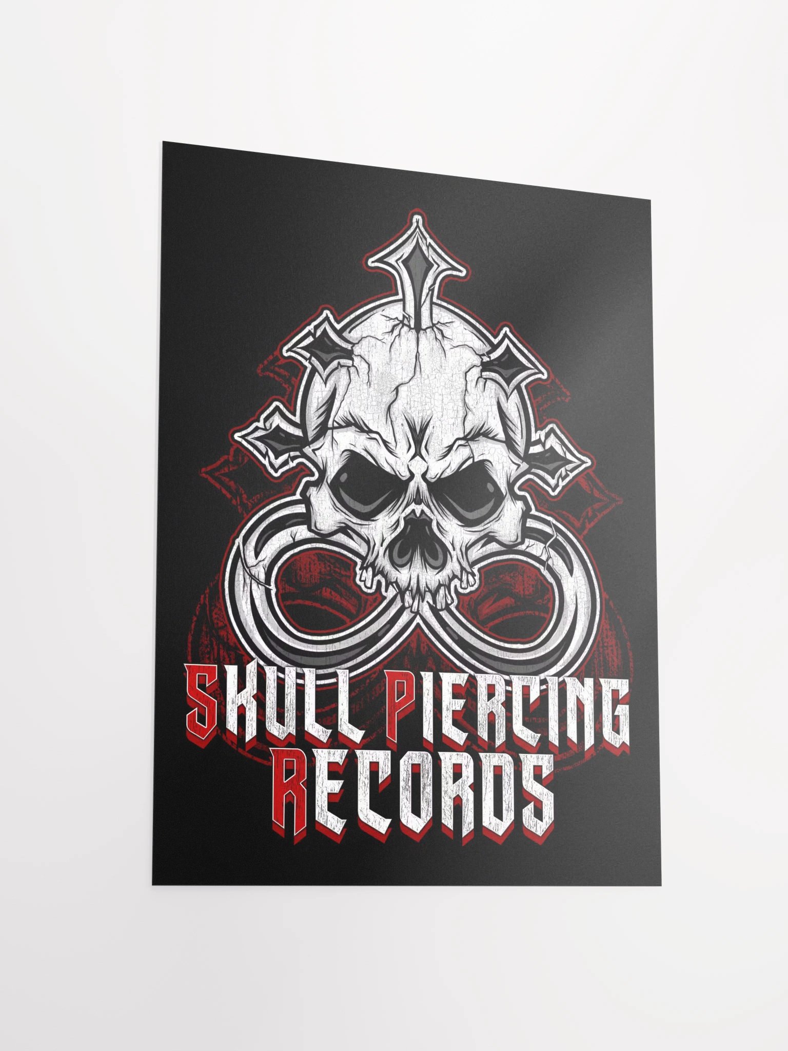 Skull Piercing Records Matte Poster product image (10)