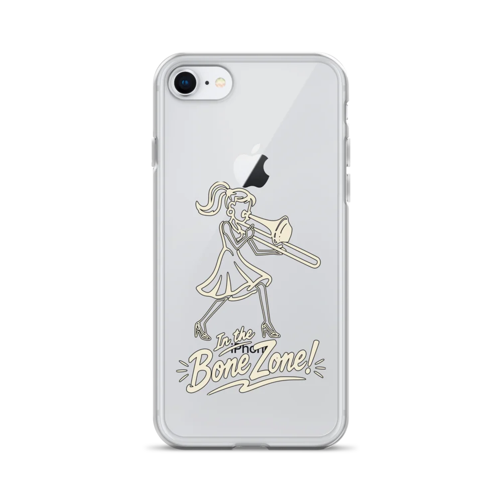 In the Bone Zone Trombone Pin-Up iPhone Case product image (1)