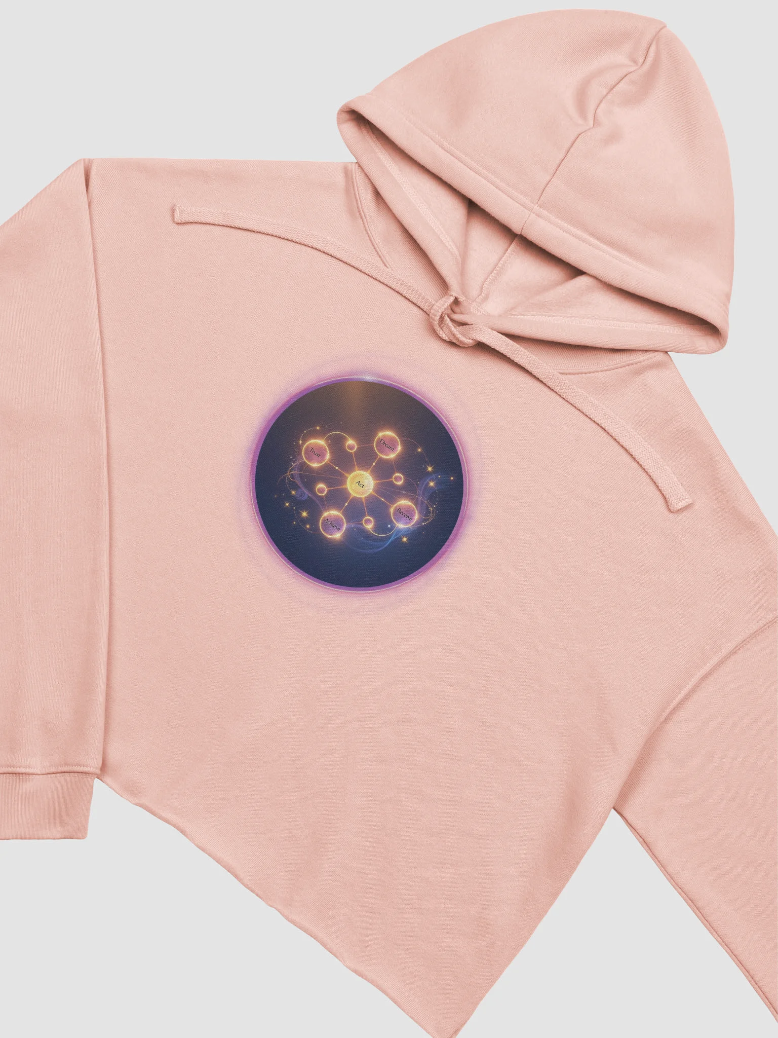 Dream Chain Manifestation Crop Hoodie product image (3)