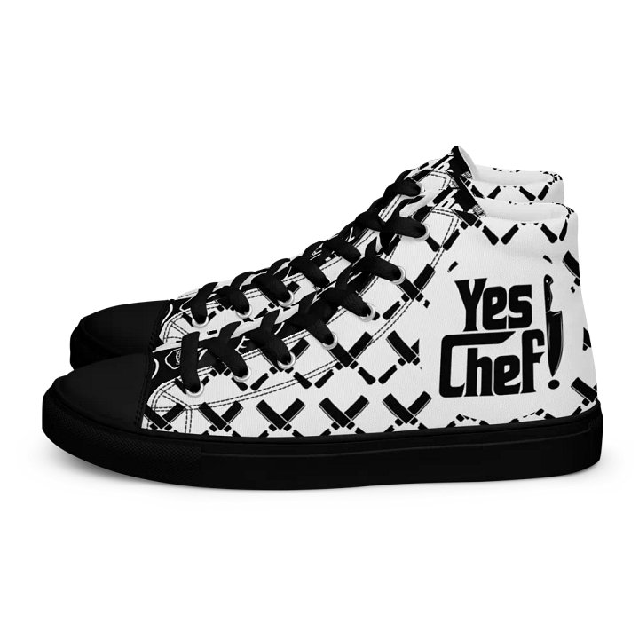 Yes Chef High Top White/Black Male product image (2)