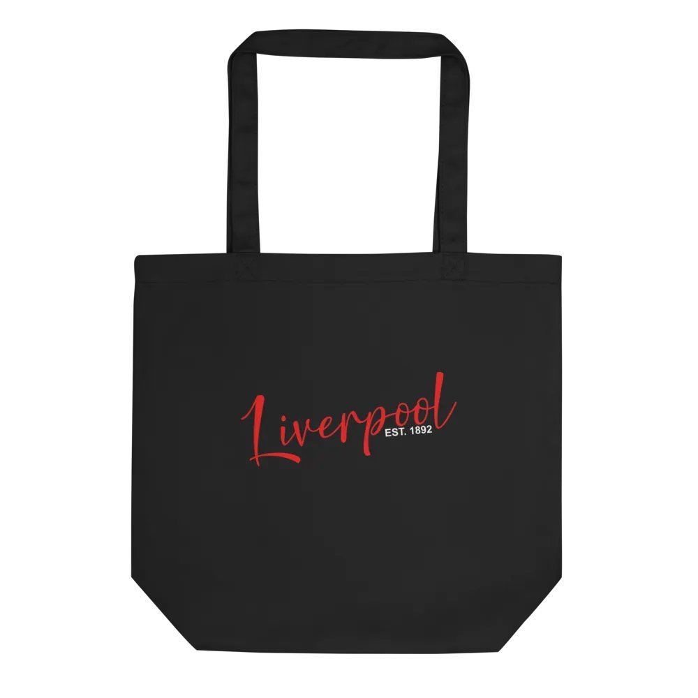Liverpool Script Eco-Friendly Tote Bag product image (2)