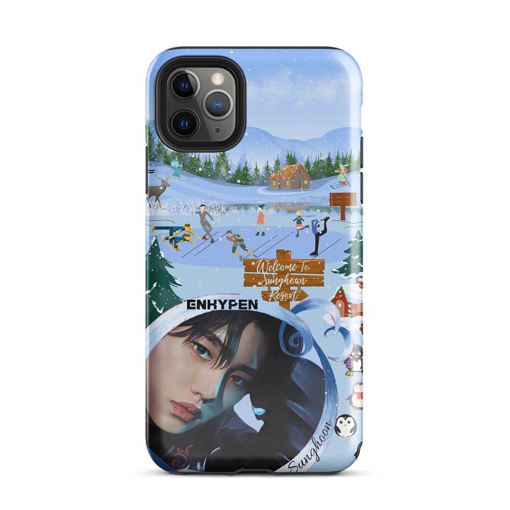 Sunghoon ENHYPEN Ski Resort iPhone® Tough Case product image (26)