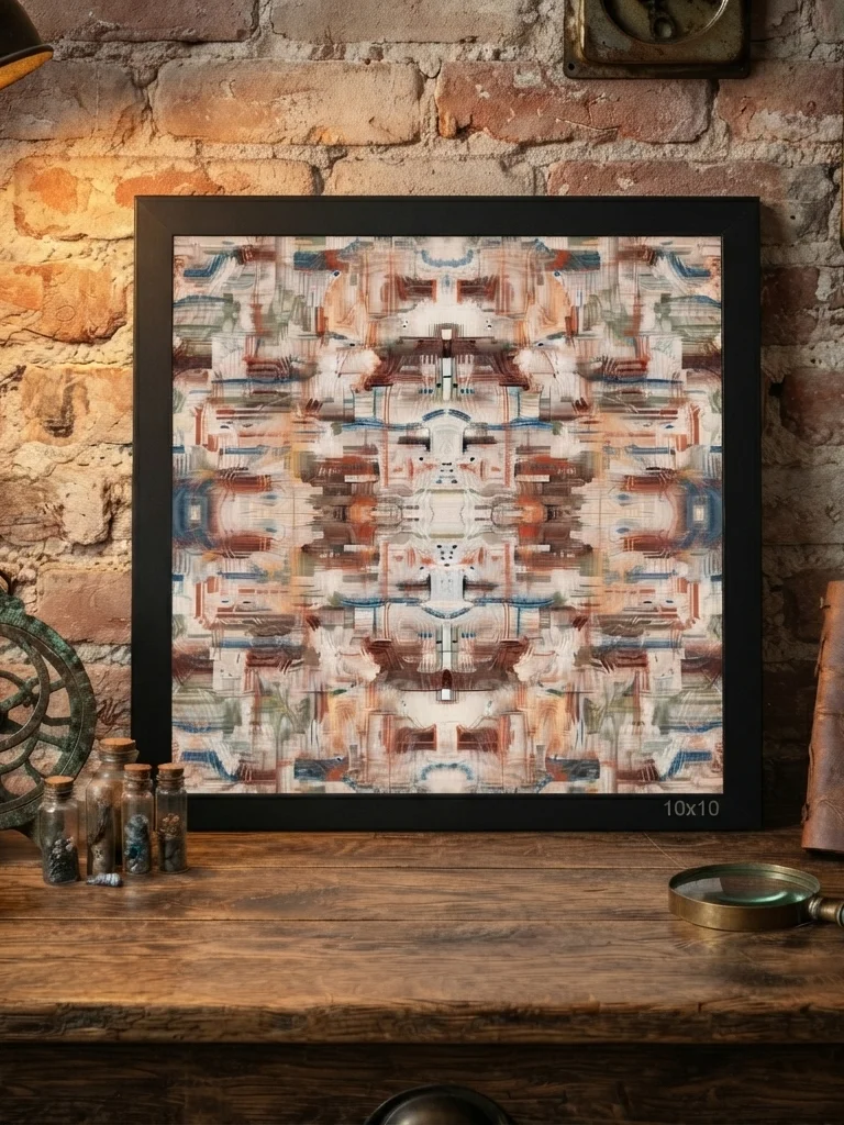 Fault Line – Framed High-Quality Matte Poster product image (1)
