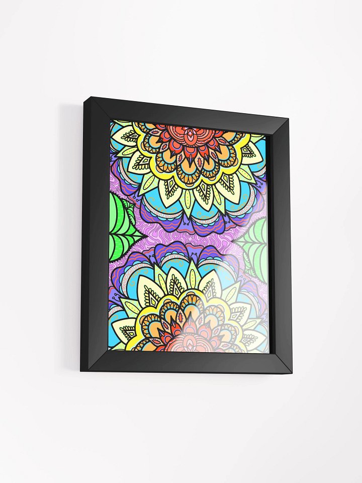 Rainbow Bloom Framed Print product image (19)