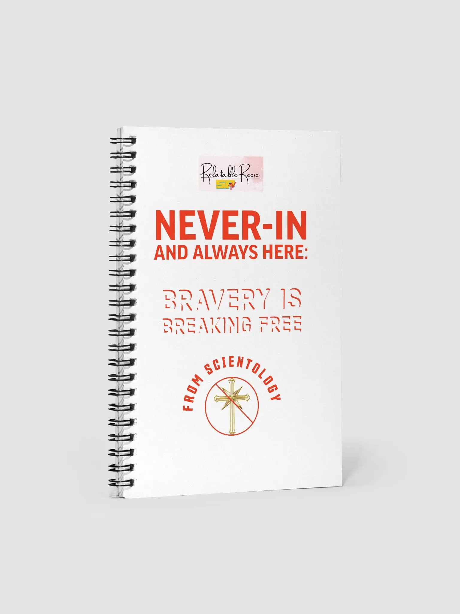 Never-In Spiral Notebook product image (1)