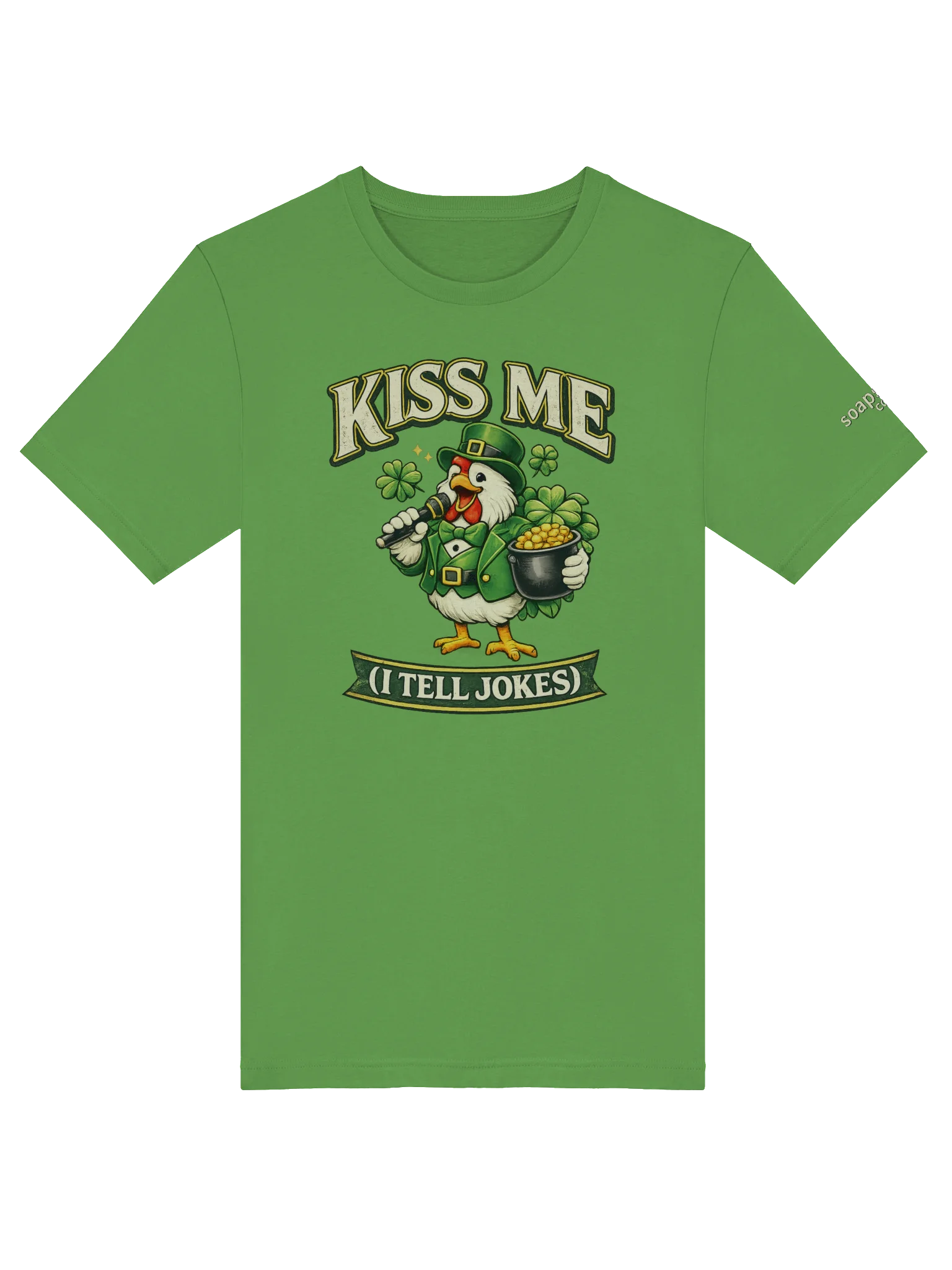 Kiss Me (I Tell Jokes) Soft Tee product image (9)