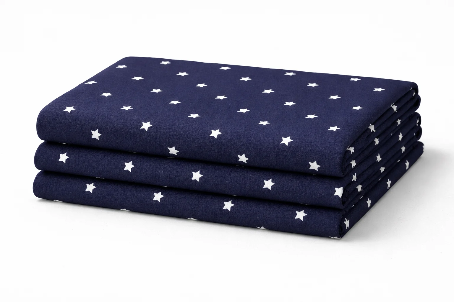 Navy Blue & White Stars DBP Fabric product image (1)