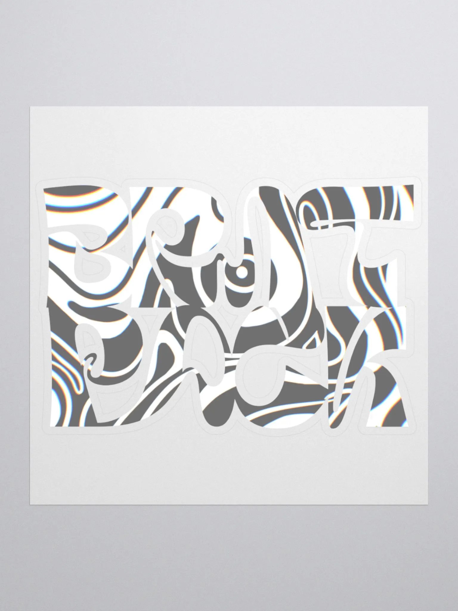 BratPack Swirlie Sticker product image (1)