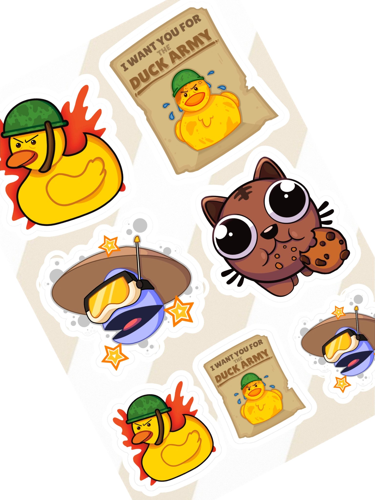 JB Waterproof Sticker Sheet product image (1)