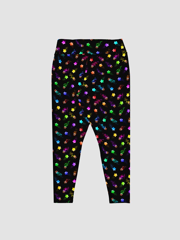 Shooting Stars & Candy Bars Plus Size Leggings product image (2)