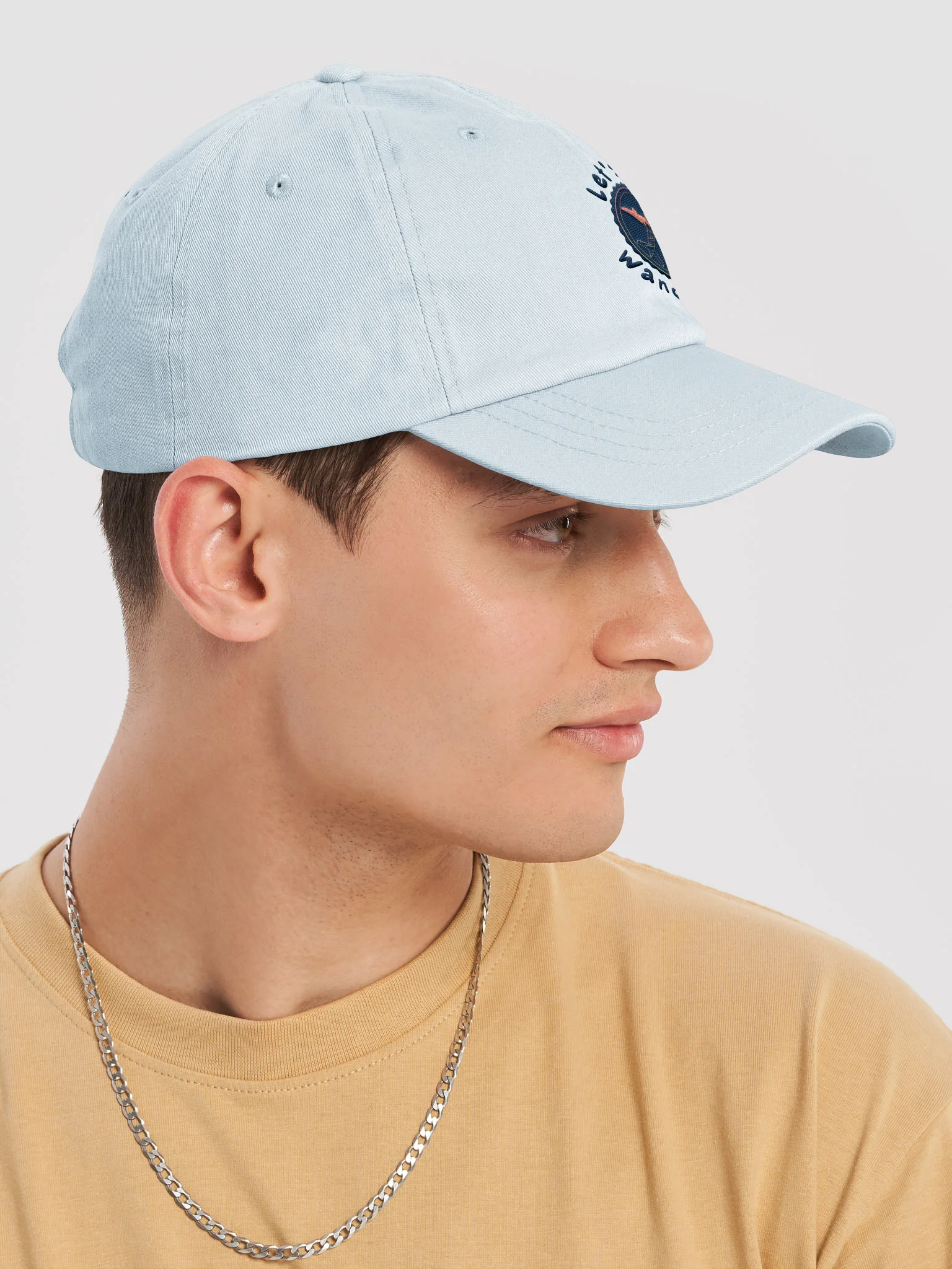 Wanderlost Wordmark Dad Hat product image (6)