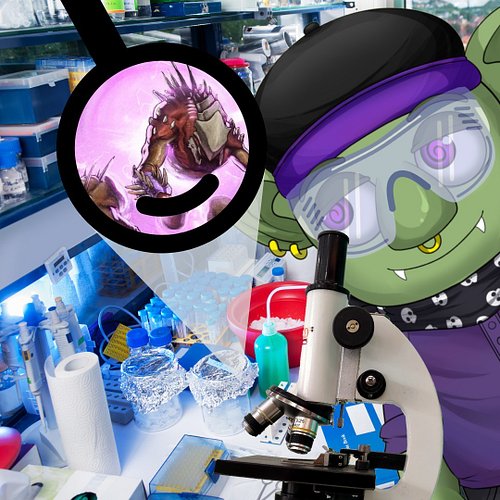 The scientist gob is science-ing! I'm sure what he's seeing is perfectly normal and not a bad omen of what's to come in #Abio...