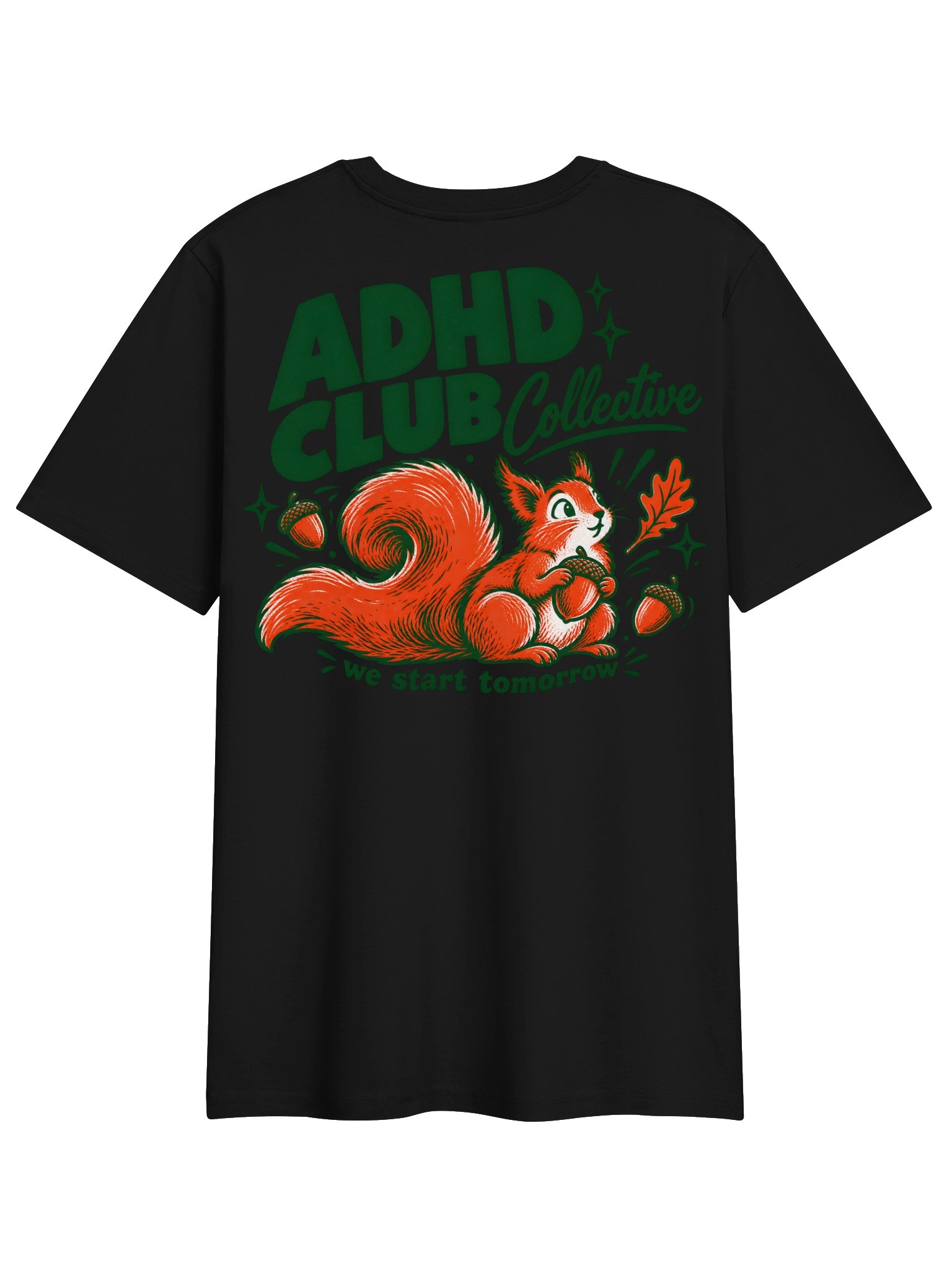 Limited Edition ADHD Club Collective Squirrel Tee product image (2)