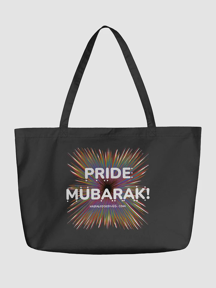 Pride Mubarak Cotton Tote Bag product image (1)