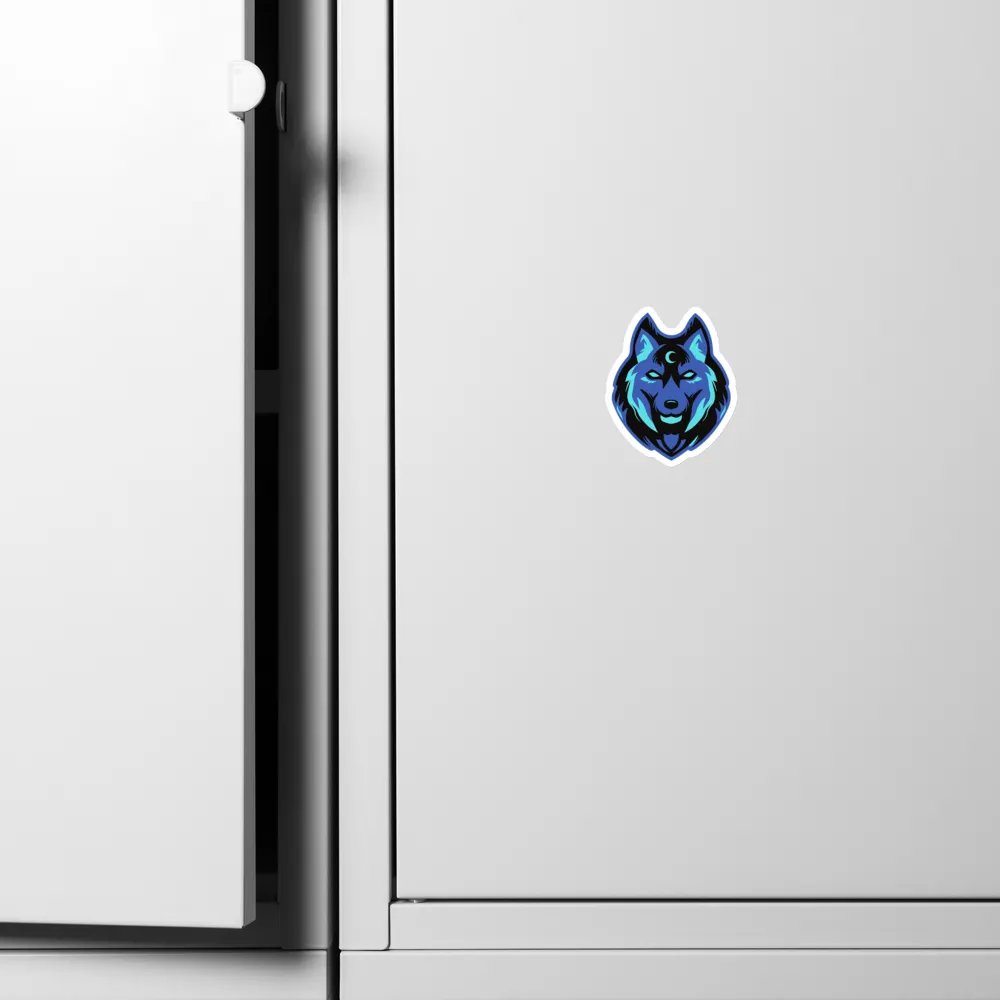 Wolf Die-Cut Magnets product image (10)
