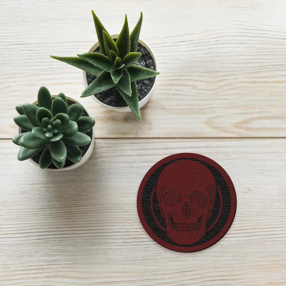 Red skull patch product image (5)